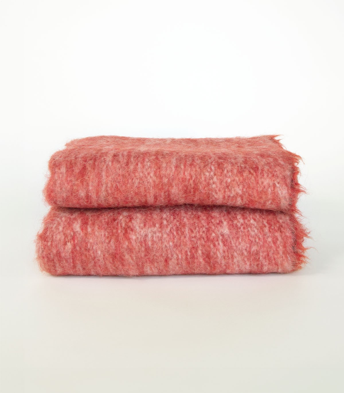 Backsattit Premium Burgundy Alpaca Wool Blanket